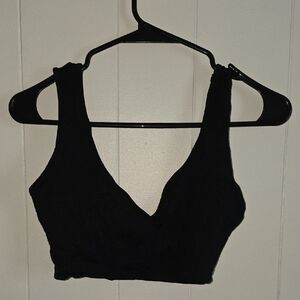 Wild Fable Black Knit Top
